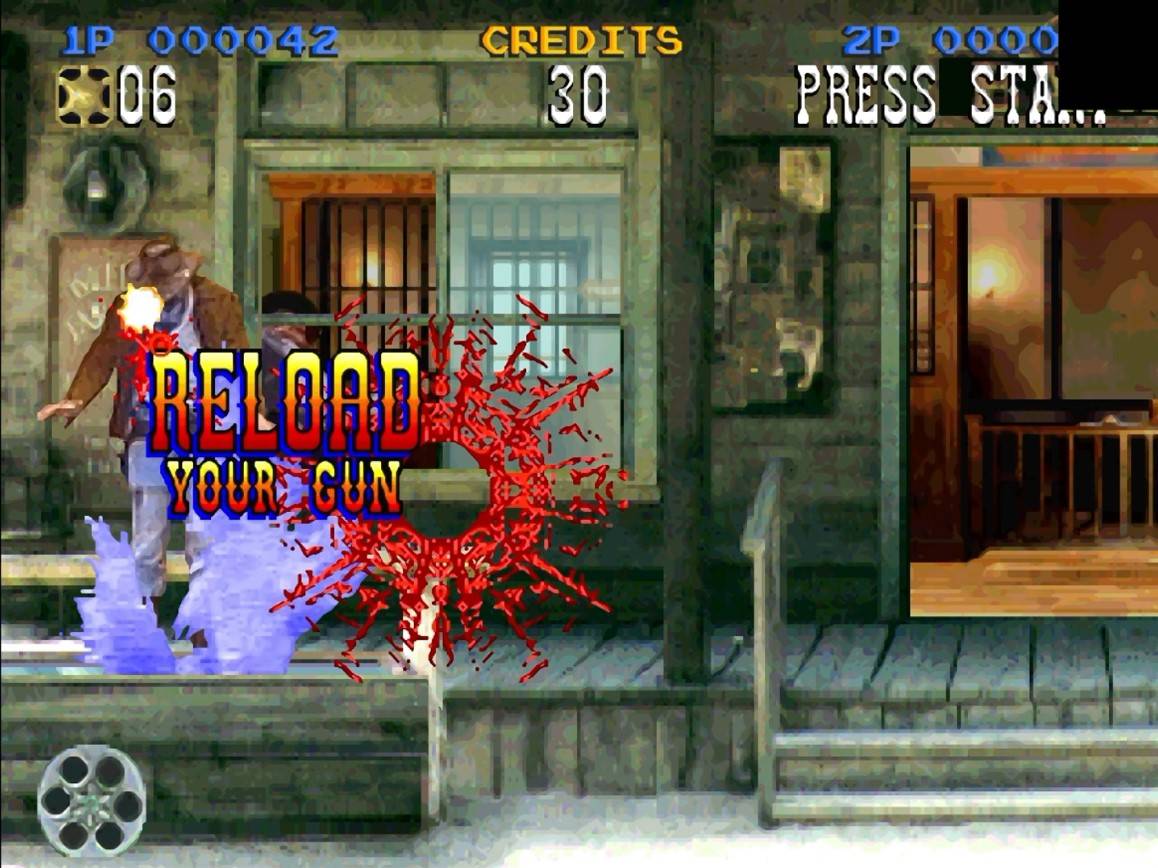 Lethal Enforcers 1 & 2 - геймплей игры на PlayStation